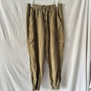 Nordstrom Olive Green Cargo Joggers